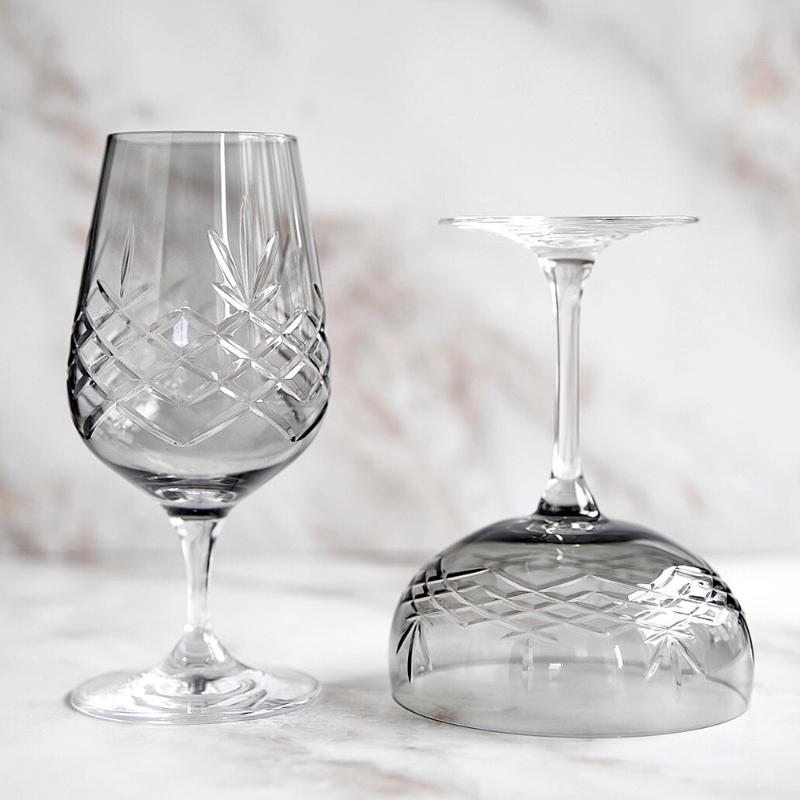 Crispy Gatsby champagneskål 30 cl 2 stk dark