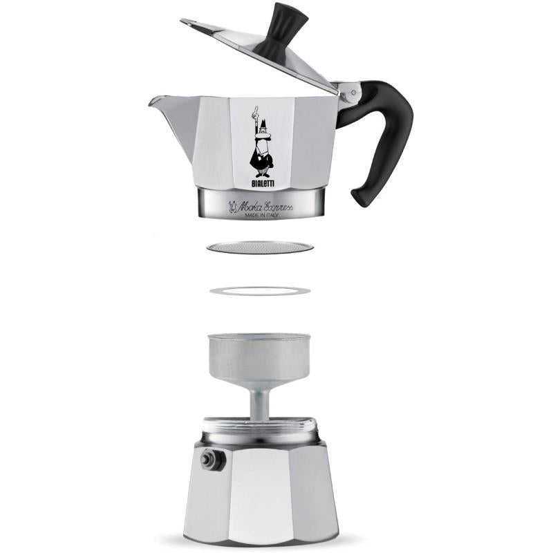 Moka Express espressokanne 6 kopper