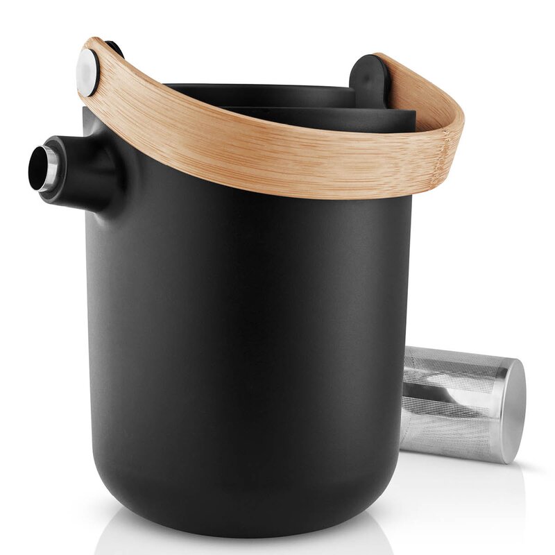 Nordic Kitchen te-termokanne 1L svart