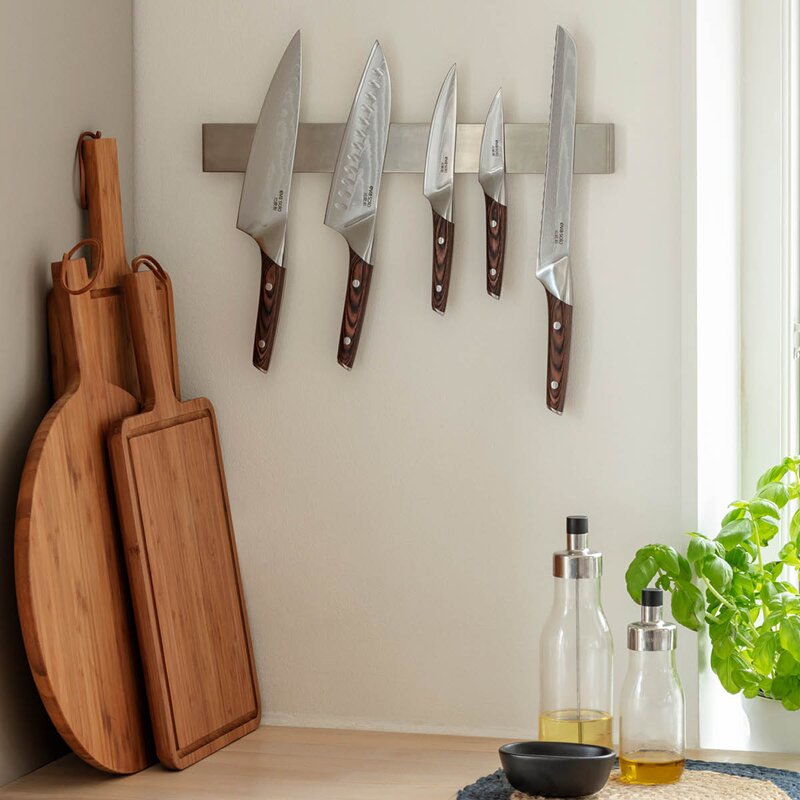 Nordic Kitchen brødkniv 24 cm pakkawood