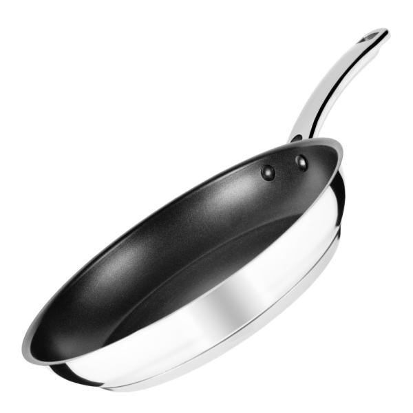 Rix stekepanne 28 cm blank/svart