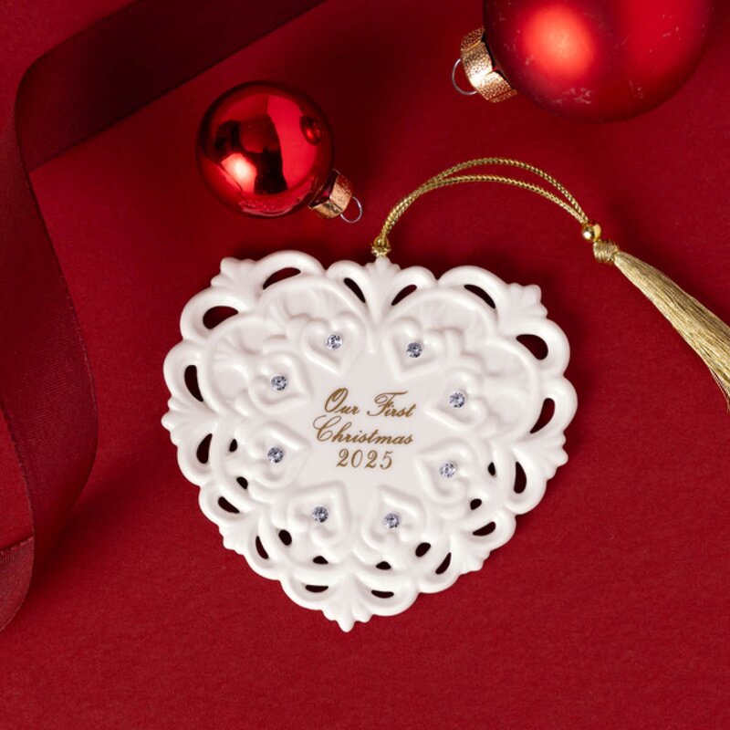 Christmas Classic juletrepynt hjerte 9,5 cm