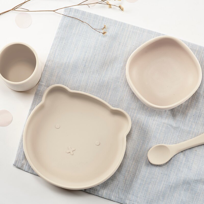 Chic kids barneservise 4 deler krem