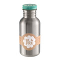 Stålflaske 500 ml blågrønn