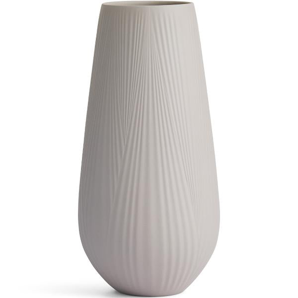 Jasper Folia høy vase 31 cm mink