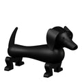 Hund liten mørk beiset