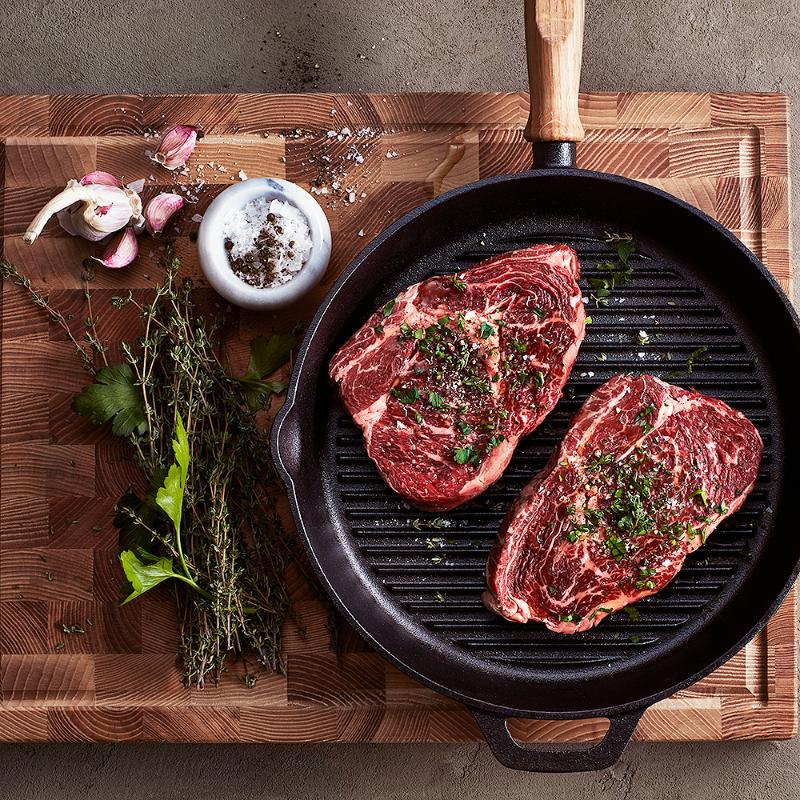 Stenfors grillpanne 28 cm støpejern