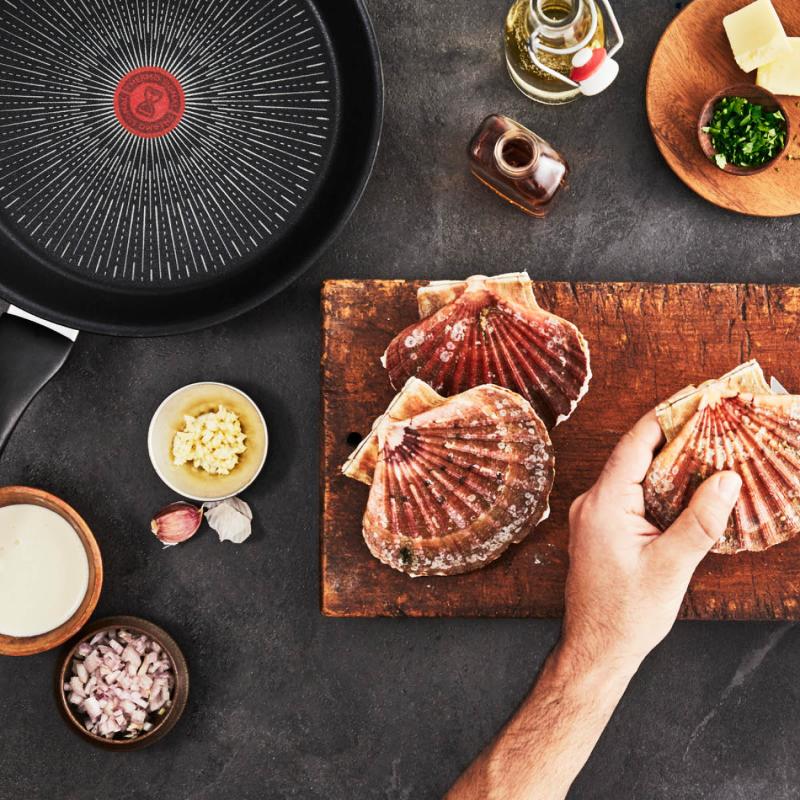 Unlimited sautesepanne m/lokk 24 cm