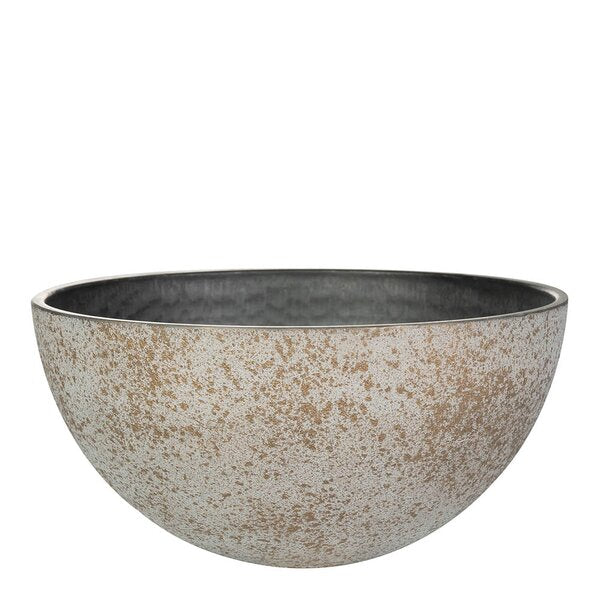 Nova blomsterpotte 25x12 cm concrete gold