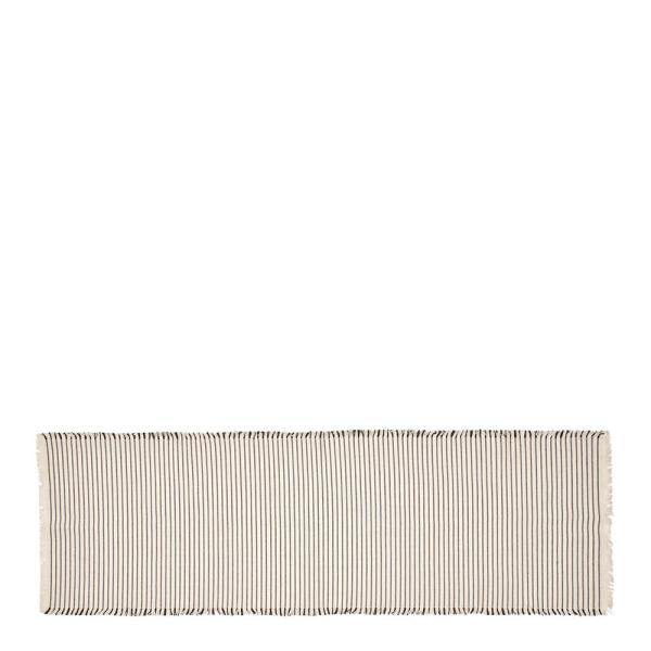 Elouise bordløper 41,5x140 cm offwhite/black