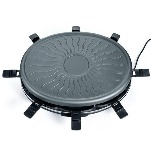 Raclette til 8 personer 1100W svart