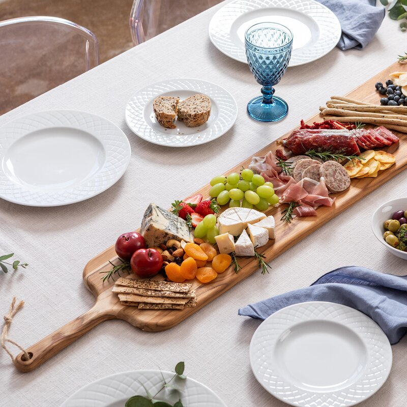 BBQ by Hellstrøm serveringsfjøl 120x23 cm natur
