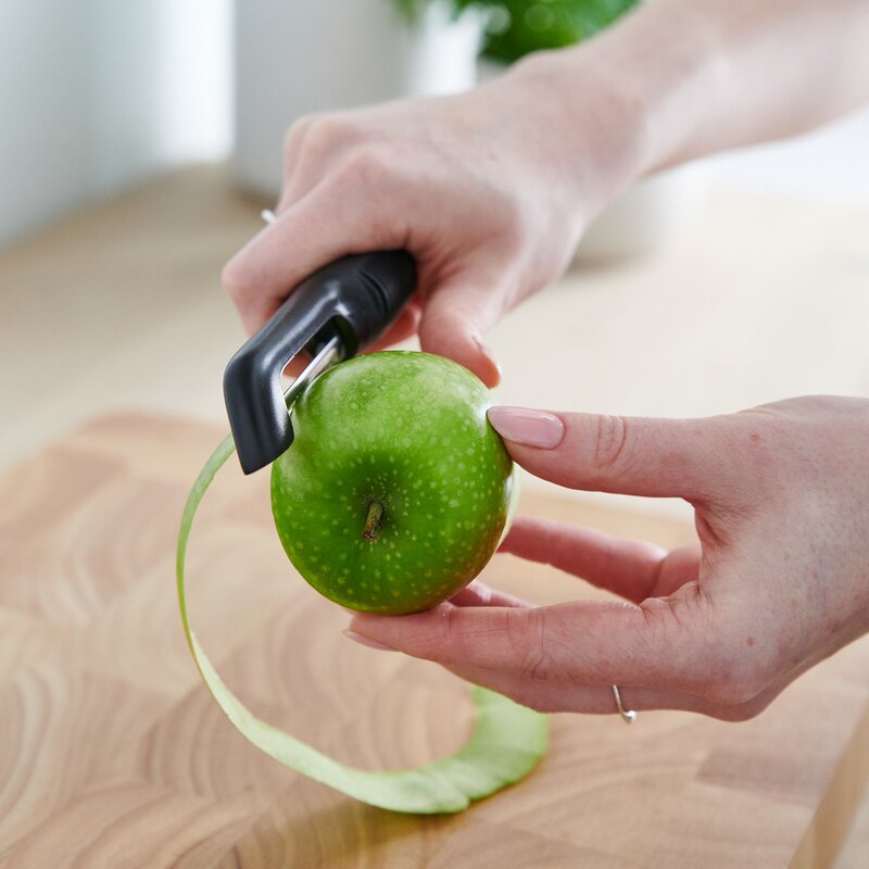 Potetskreller ergonomisk svart