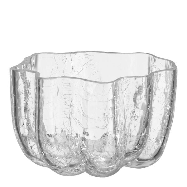 Crackle lyslykt 5,8 cm klar