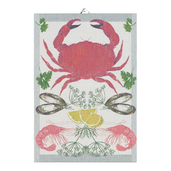 Seafood håndkle 35x50 cm