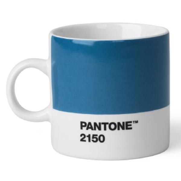 PANTONE espressokopp med hank 12 cl blå