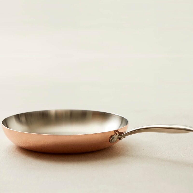 Stekepanne 28 cm kobber