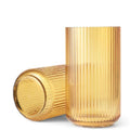 Vase h31 cm amber