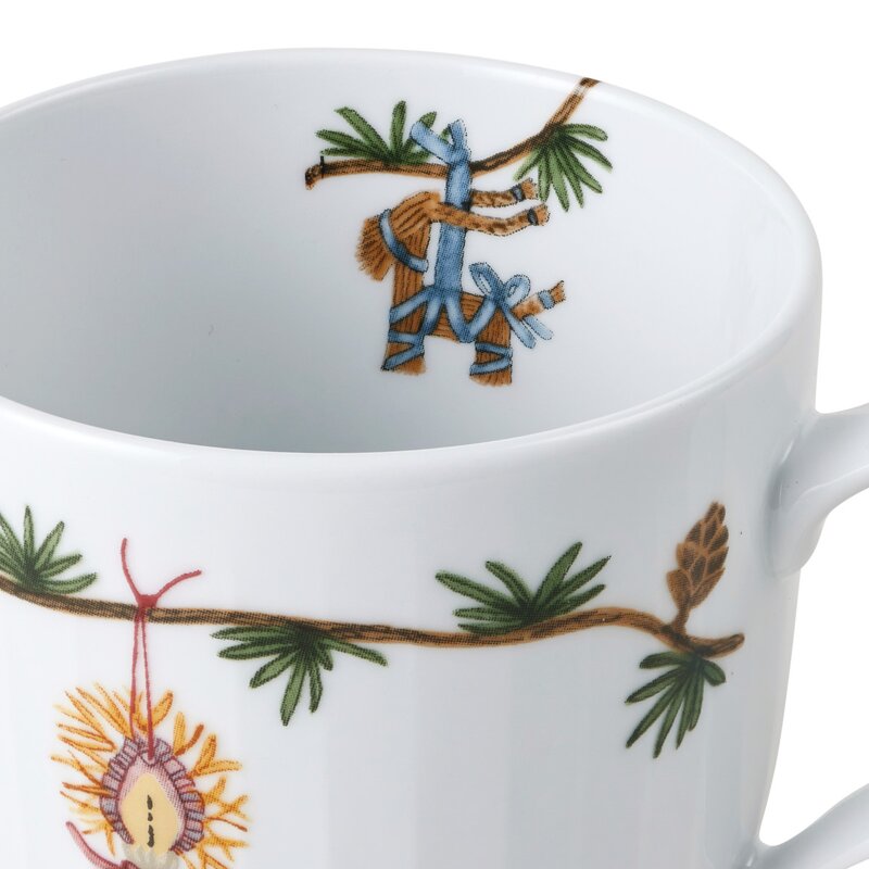 Hammershøi Christmas krus 2024 33 cl hvit
