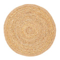 Jute dekkebrikke D38 cm natur