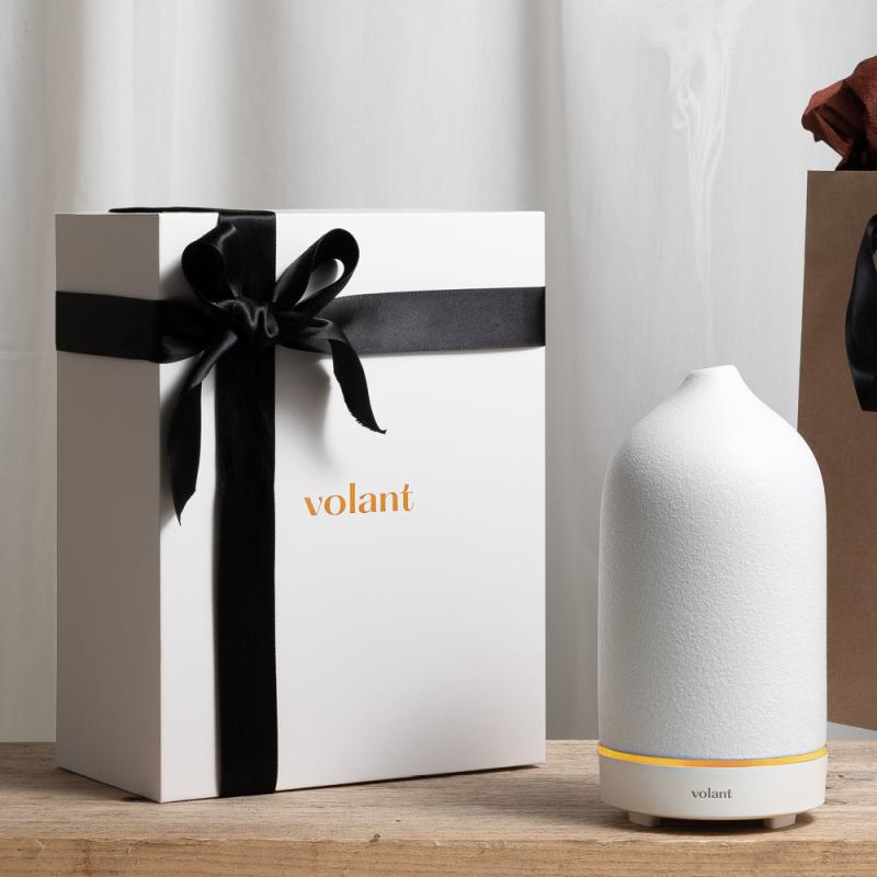 Aroma steindiffuser hvit