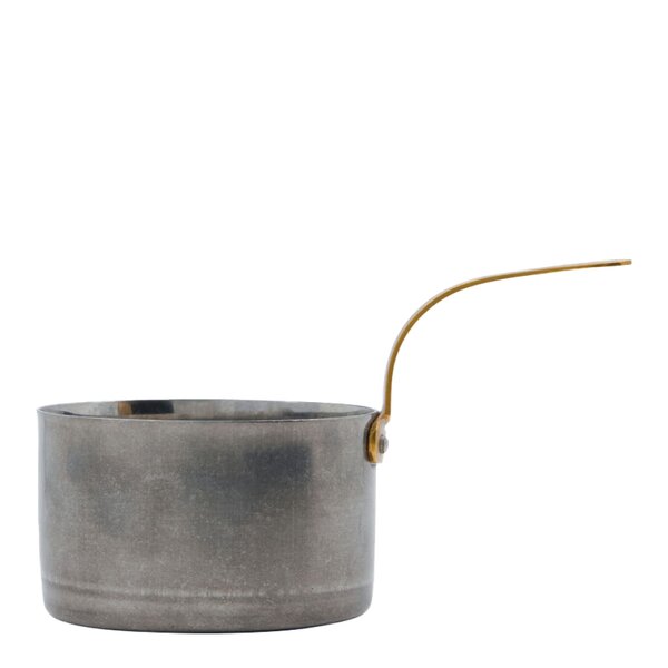 Kasserolle mini 10 cm silver finish