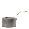 Kasserolle mini 10 cm silver finish