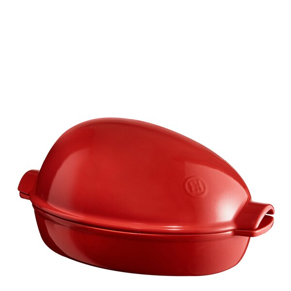 Stor roaster 41,5x27,5 cm 9L rød