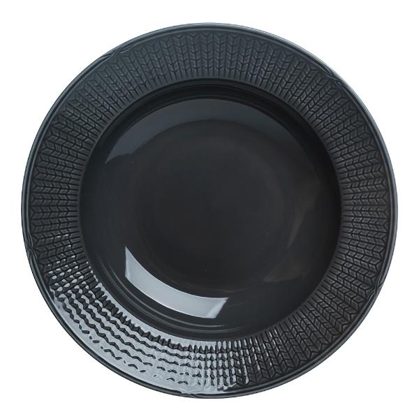 Swedish Grace dyp tallerken 25 cm grå/sten