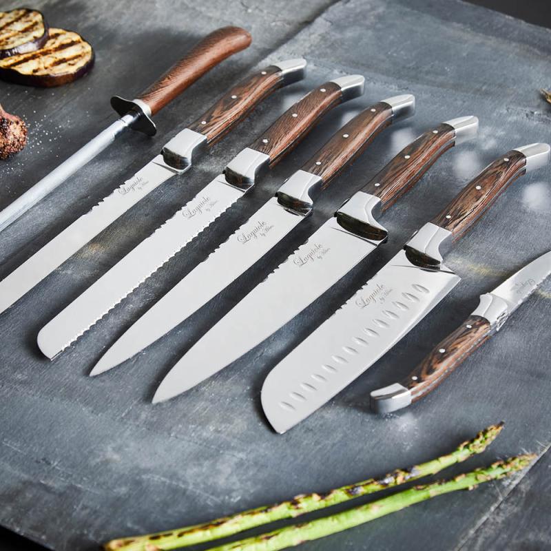Knivsett wenge 7 deler