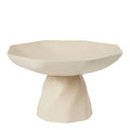 Limfjord fat på fot 28 cm beige