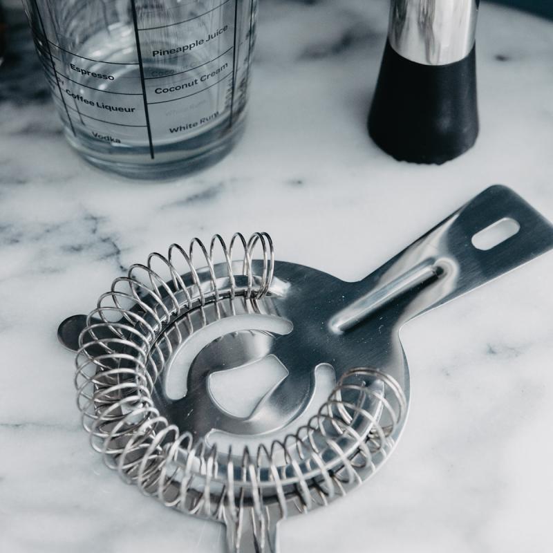 Cocktailsett 5 deler rustfritt stål