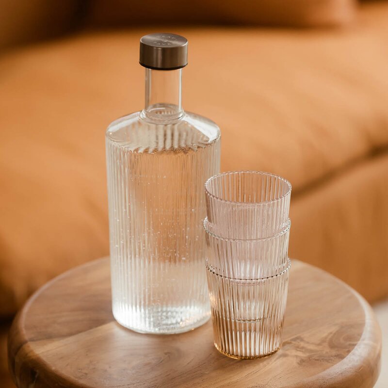 Ribbed Elegance glass White Haven 25 cl