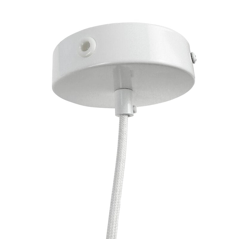 Planet pendel 36 cm hvit