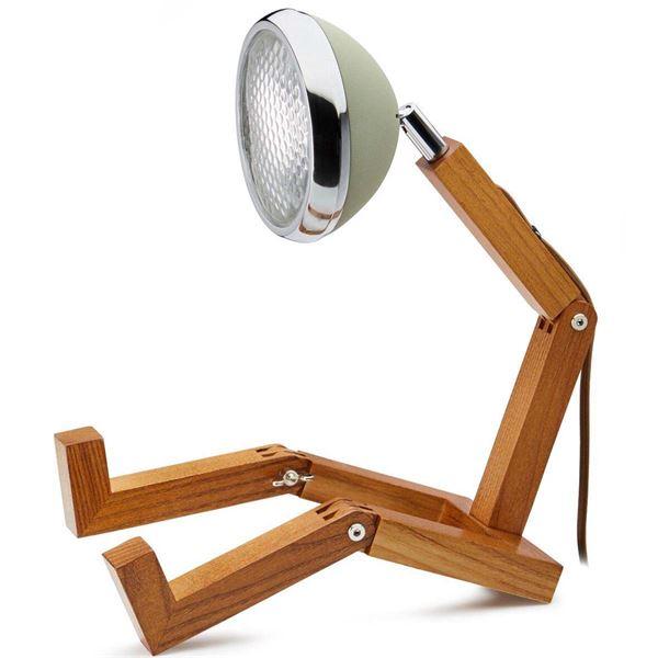 Lampe 39 cm grønn