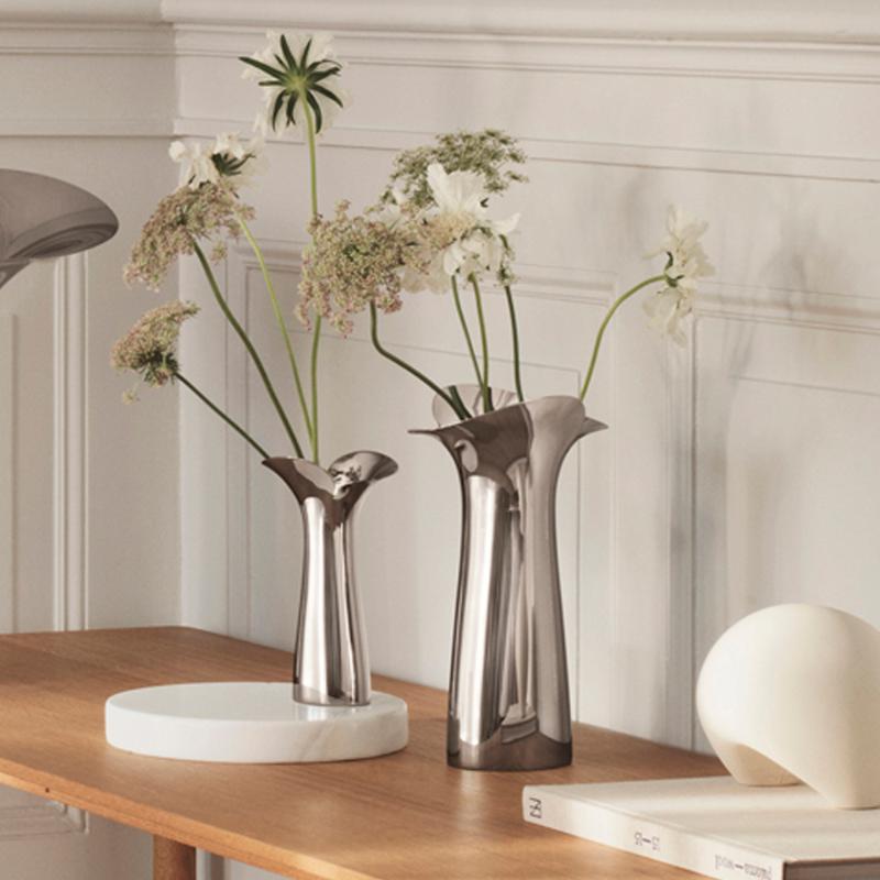 Bloom Botanica vase 22 cm stål