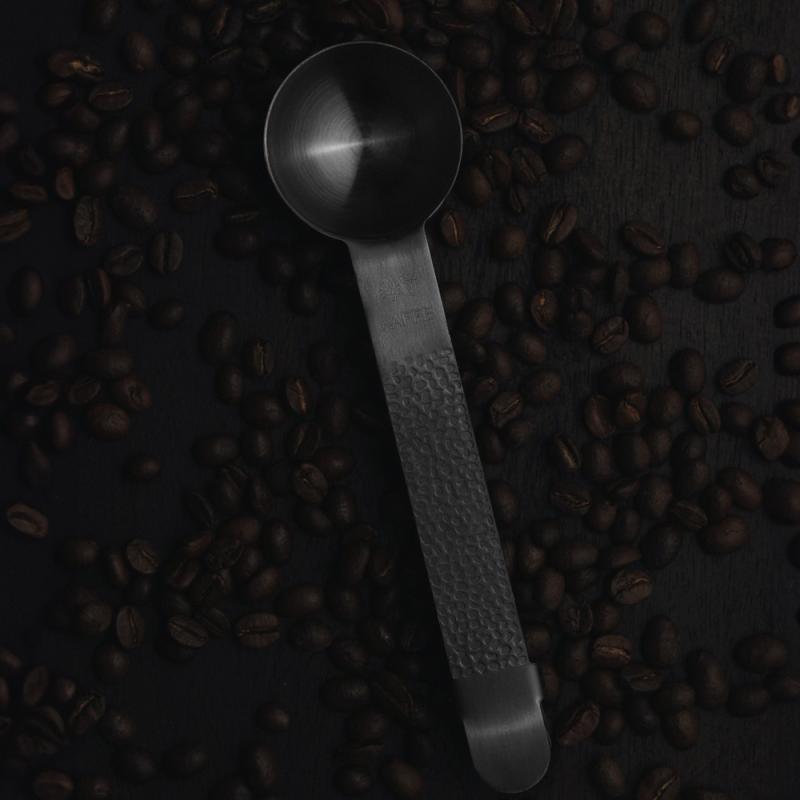 Frost kaffemål med klemme svart