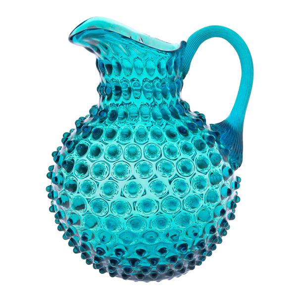 Hobnail karaffel 2L aquamarine