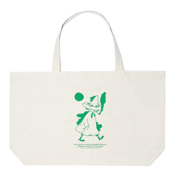 Mummi handlenett XL 65x41 cm Snusmumrikken beige