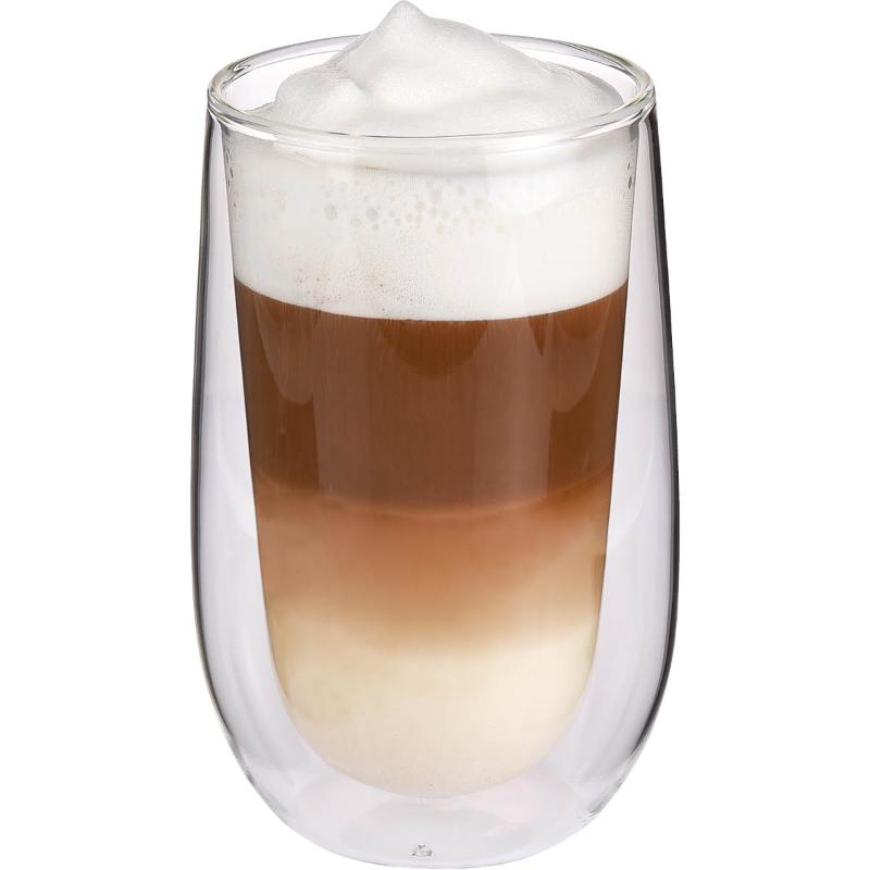 Verona latte macchiato glass 35 cl klar