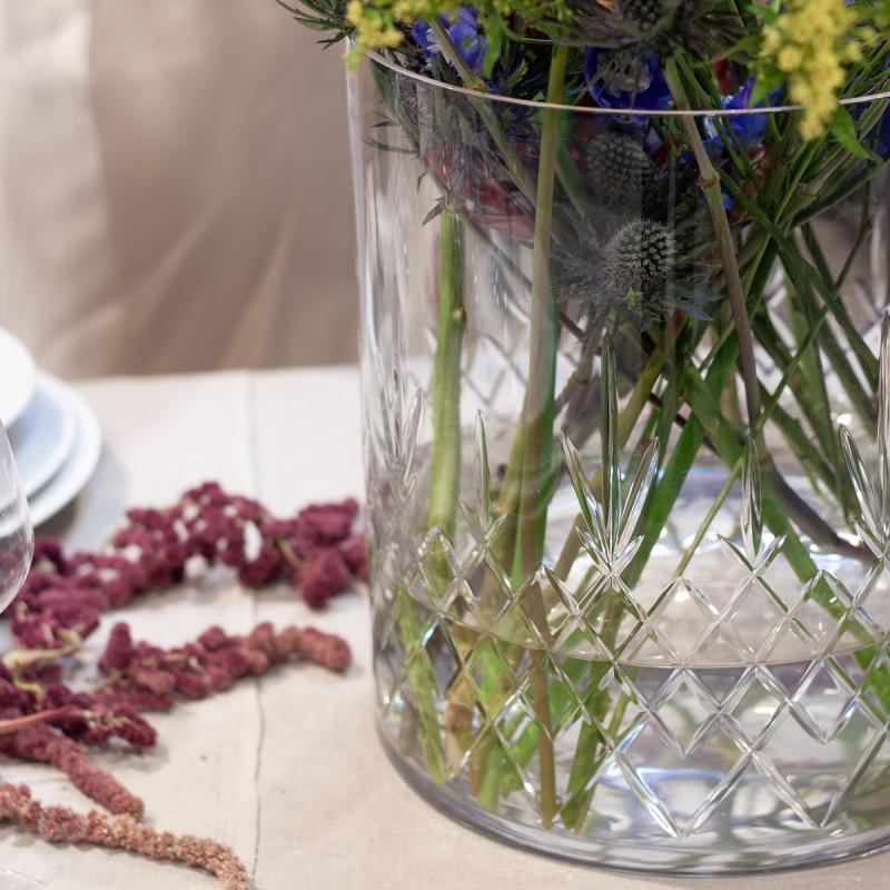 Crispy Mega Love vase 29 cm clear