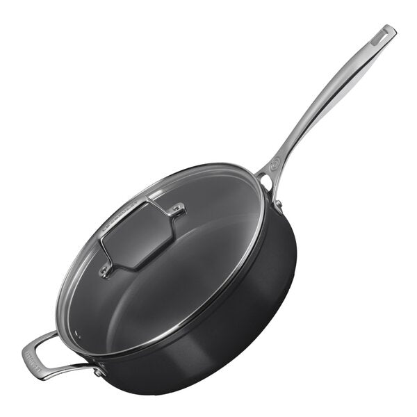 ENSC traktørpanne med glasslokk 4L 26 cm black