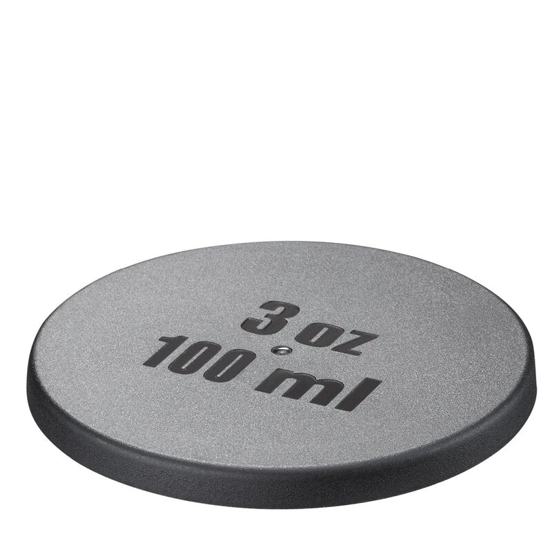 Rino bollesett 2 stk 100 ml stål/svart