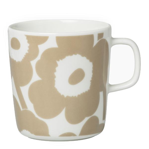Oiva Unikko krus 40 cl beige/hvit