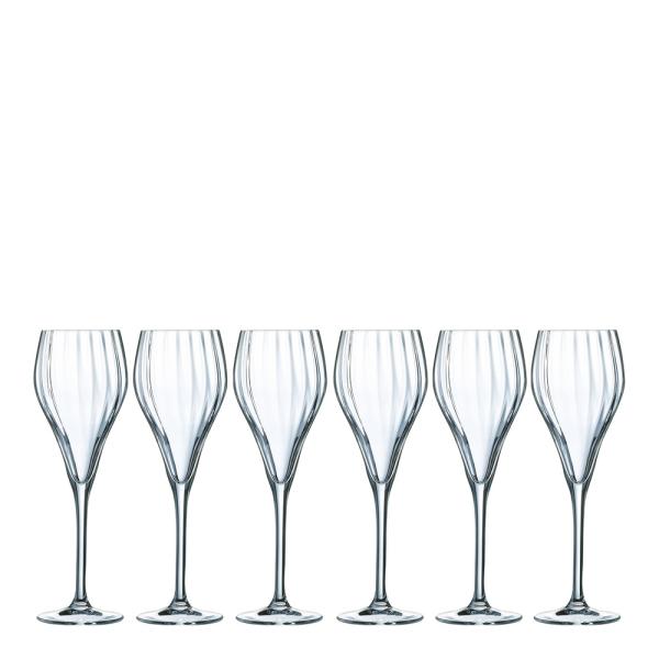 Symetrie champagneglass 6 stk 16 cl klar