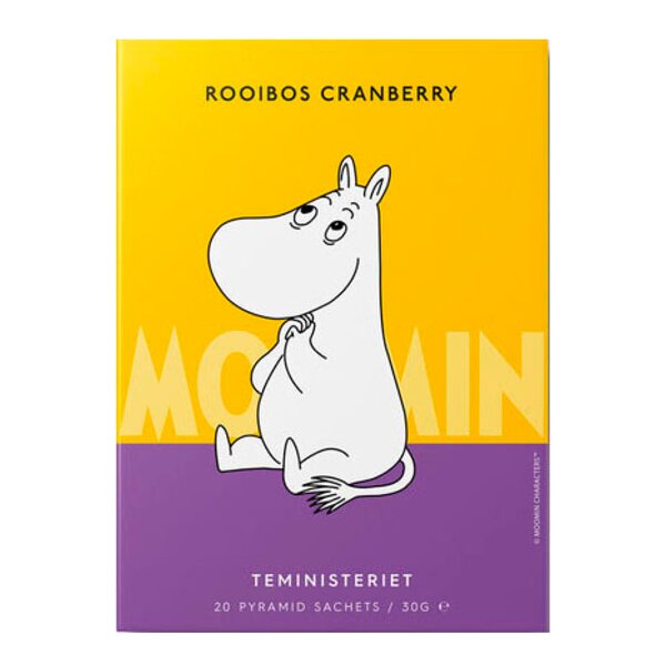 Mummi pyramideposer Mummitrollet rooibos te tranebær 20 stk