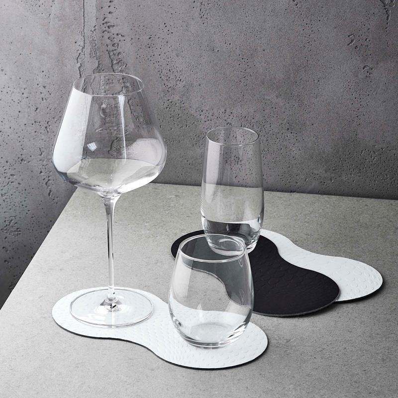 Karim Rashid glassbrikker 24x12 cm 4 stk Mozzarella