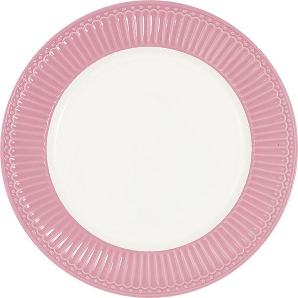 Everyday Alice tallerken 23 cm dusty rose