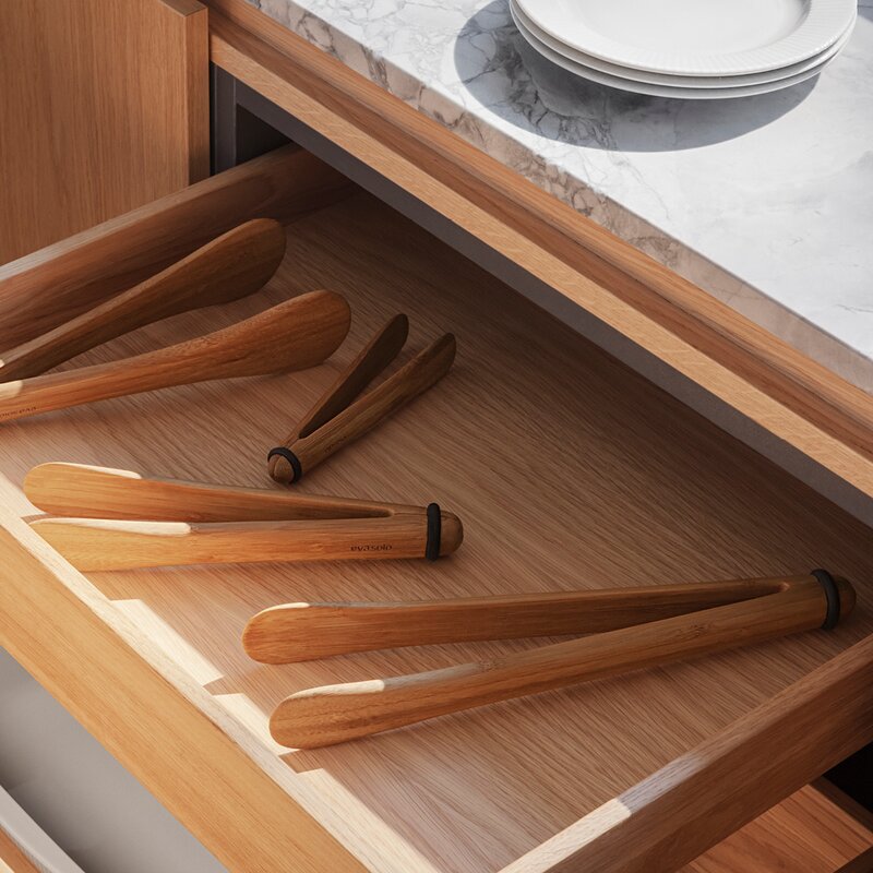 Nordic Kitchen kjøkkentang 27 cm bambus