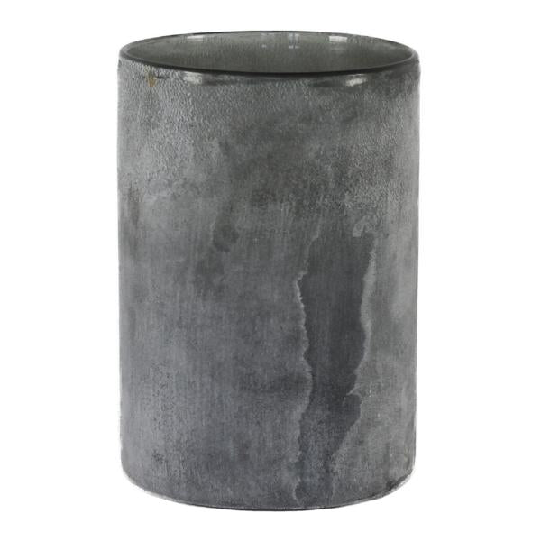 Frost lyslykt 13x19 cm grey
